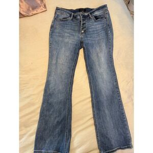 Judy Blue Los Angeles Boot Cut Button Fly Jeans Medium Wash Size 13/31